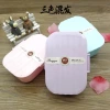 G1611 2180# Large flip-top soap box, draining soap box with lid, bathroom plastic details Picture